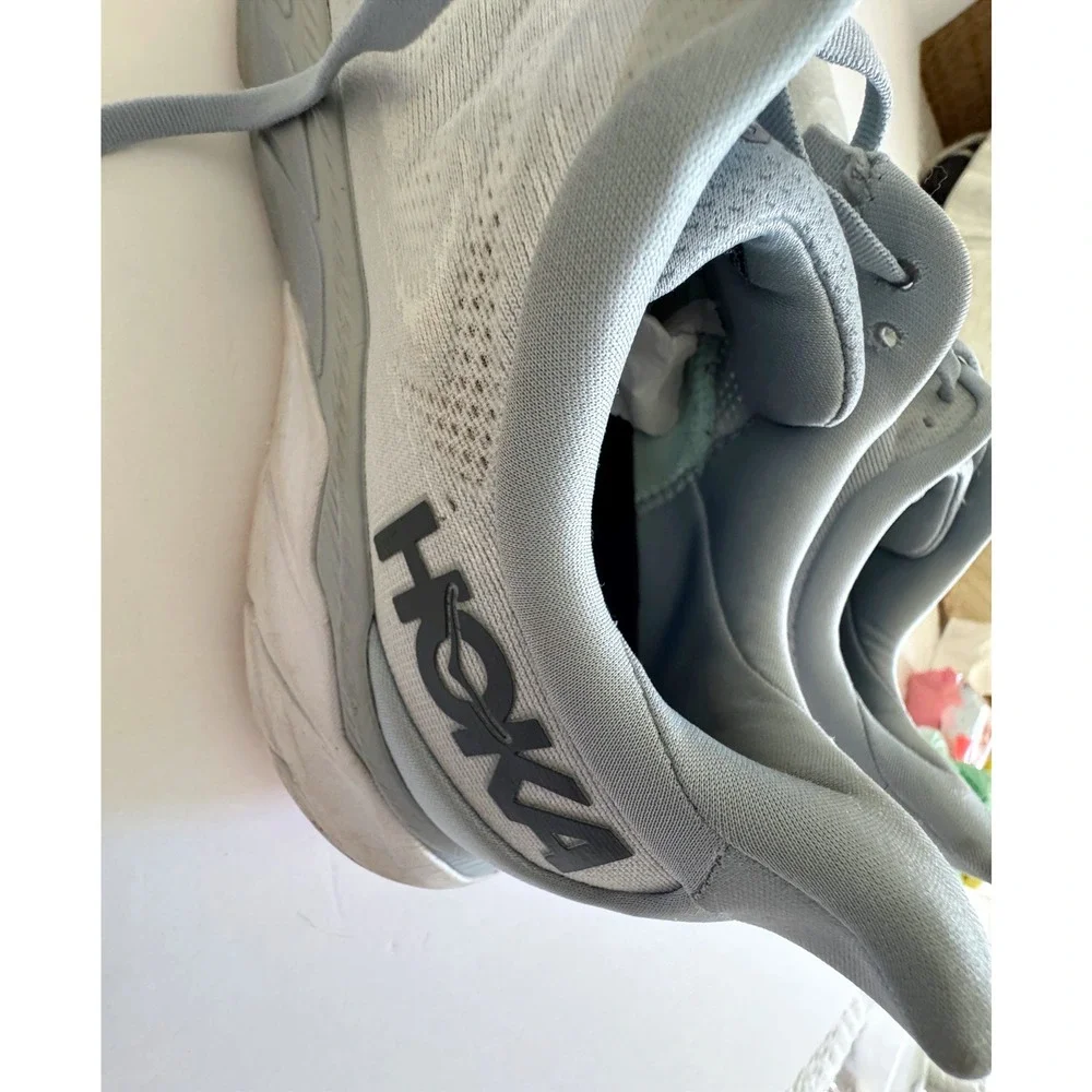 HOKA ONE ONE Arahi 6 Running Shoes Wide Gray/White/Orange Men's Size 12